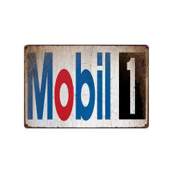 PLAQUE EN ÉTAIN MOBIL 1 30 X 20 CM
