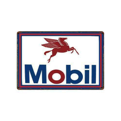 PLAQUE EN ÉTAIN MOBIL 30 X 20 CM