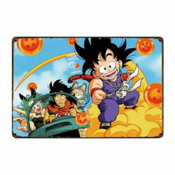 PLAQUE EN ÉTAIN DRAGONBALL 30 X 20 CM
