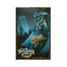 PLAQUE EN ÉTAIN MARVEL SUPER HEROS COMICS 30 X 20 CM