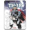 PLAQUE EN ÉTAIN MARVEL SUPER HEROS COMICS 30 X 20 CM