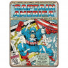 PLAQUE EN ÉTAIN MARVEL SUPER HEROS COMICS 30 X 20 CM