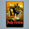 PLAQUE EN ÉTAIN PULP FICTION 30 X 20 CM