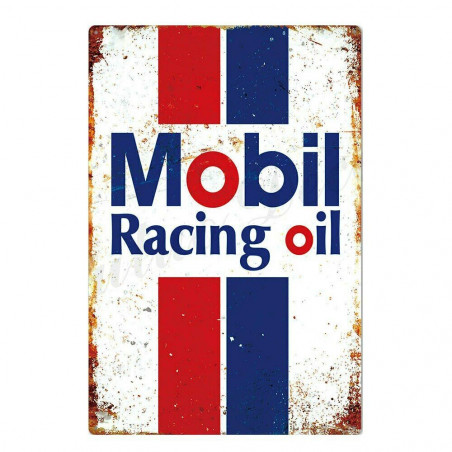 PLAQUE EN ÉTAIN MOBIL 1 30 X 20 CM