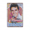 PLAQUE EN ÉTAIN ELVIS PRESLEY 30 X 20 CM