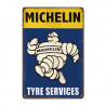 PLAQUE EN ÉTAIN MICHELIN 30 X 20 CM