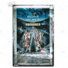 PLAQUE EN ÉTAIN FILM JAMES BOND 007 30 X 20 CM