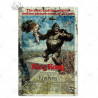 PLAQUE EN ÉTAIN FILM KING KONG  30 X 20 CM