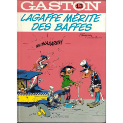 PLAQUE EN ÉTAIN GASTON LAGAFFE 30X20 CM