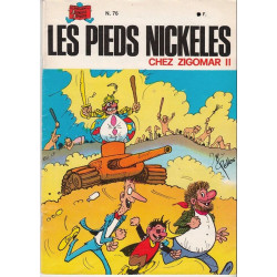 PLAQUE EN ÉTAIN LES PIEDS NICKELES 30X20 CM