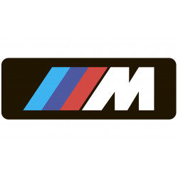 PLAQUE EN ÉTAIN BMW 30X20 CM