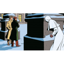 PLAQUE EN ÉTAIN BLAKE & MORTIMER 30X20 CM