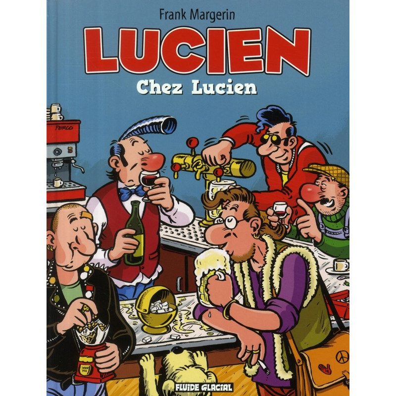 PLAQUE EN ÉTAIN BD LUCIEN 30X20 CM PLAQUE EN ÉTAIN BD LUCIEN 30X20 CM