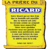 PLAQUE EN ÉTAIN RICARD 30 X 20 CM