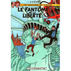 PLAQUE EN ÉTAIN TINTIN 30 X 20 CM