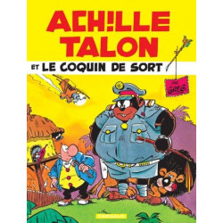 PLAQUE EN ÉTAIN ACHILLE TALON  30 X 20 CM