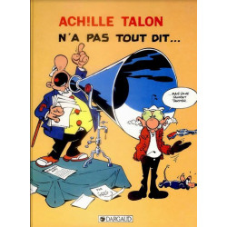 PLAQUE EN ÉTAIN ACHILLE TALON  30 X 20 CM