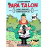 PLAQUE EN ÉTAIN ACHILLE TALON  30 X 20 CM