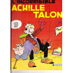 PLAQUE EN ÉTAIN ACHILLE TALON  30 X 20 CM