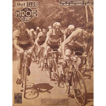 PLAQUE EN ÉTAIN TOUR DE FRANCE 30 X 20 CM