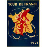 PLAQUE EN ÉTAIN TOUR DE FRANCE 30 X 20 CM