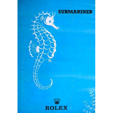 PLAQUE EN ÉTAIN ROLEX  30 X 20 CM