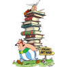 PLAQUE EN ÉTAIN ASTERIX ET OBELIX 30 X 20 CM