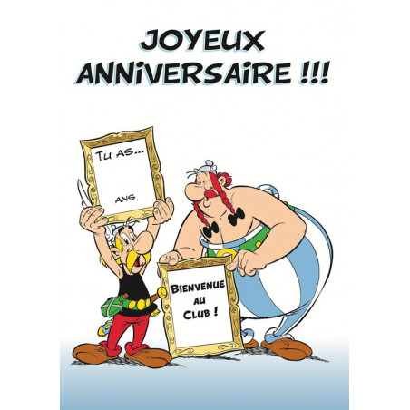 PLAQUE EN ÉTAIN ASTERIX ET OBELIX 30 X 20 CM