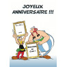 PLAQUE EN ÉTAIN ASTERIX ET OBELIX 30 X 20 CM