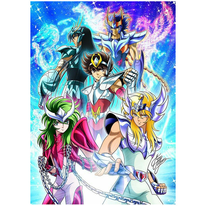 PLAQUE EN METAL ÉTAIN manga saint seiya 30 X 20 CM PLAQUE EN METAL ÉTAIN manga saint seiya 30 X 20 CM