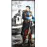PLAQUE EN METAL ÉTAIN  guerre soldat militaire     30 X 20 CM